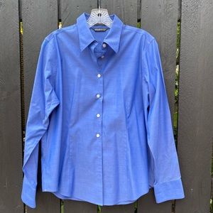 Eddie Bauer Blue Button Up (Women’s)